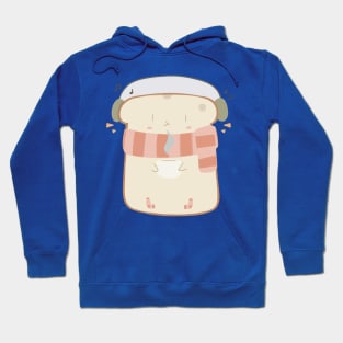 cute happy toast 2 Hoodie